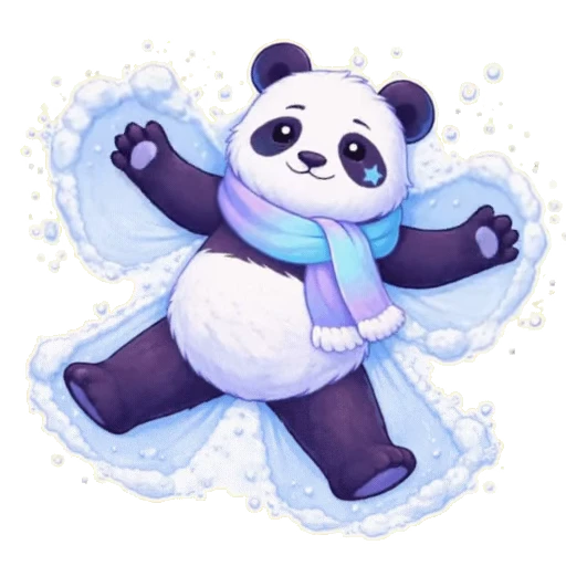 ❄️ Стикер «Panda» для Telegram