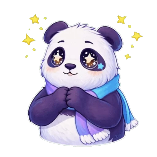 🤩 Стикер «Panda» для Telegram