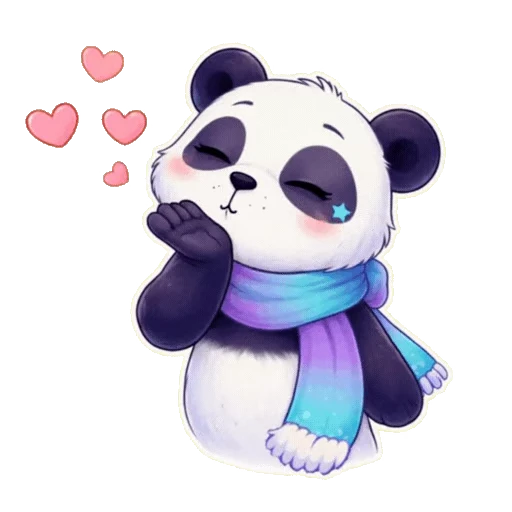 😘 Стикер «Panda» для Telegram