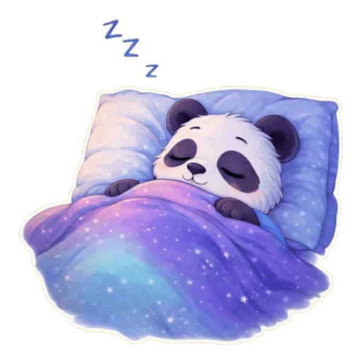 😴 Стикер «Panda» для Telegram