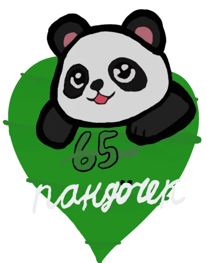 6️⃣ Стикер «Panda Blog» для Telegram