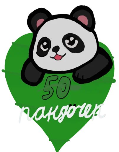 5️⃣ Стикер «Panda Blog» для Telegram