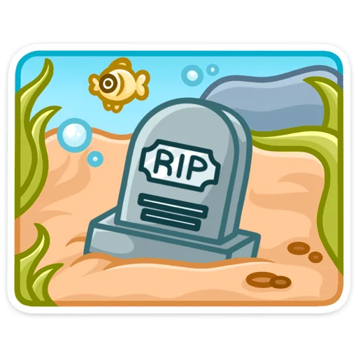 🪦 Стикер «Панг» для Telegram
