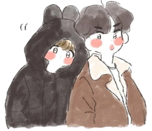 🧸 Стикер «luv you» для Telegram