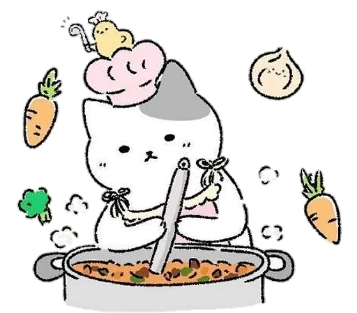 🥘 Стикер «luv you» для Telegram