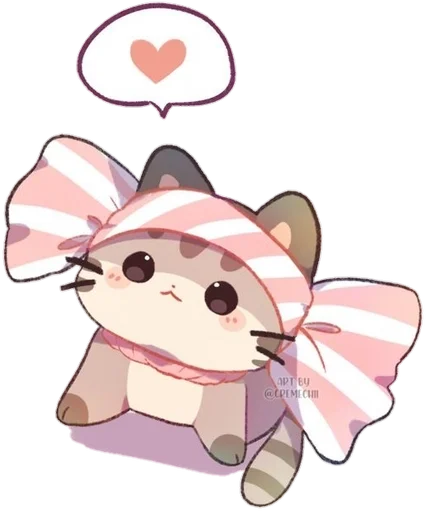 ❤️‍🩹 Стикер «luv you» для Telegram