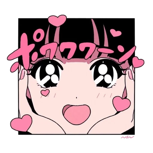 😮 Стикер «luv you» для Telegram