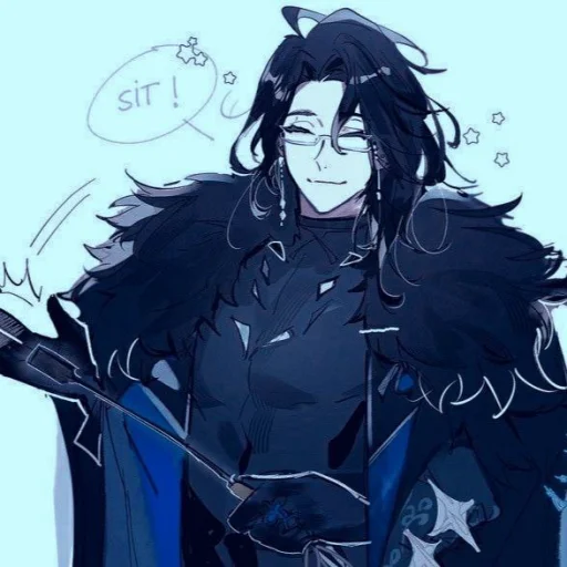 👁️‍🗨️ Стикер «Pantalone Night» для Telegram
