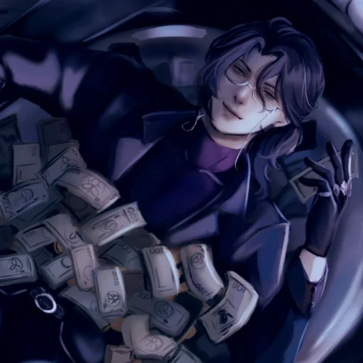 👁️‍🗨️ Стикер «Pantalone Night» для Telegram