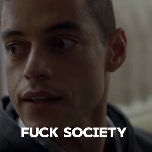 🖕 Стикер «Mr Robot» для Telegram