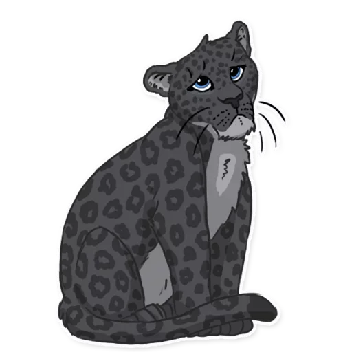 🥺 Стикер «Panther» для Telegram