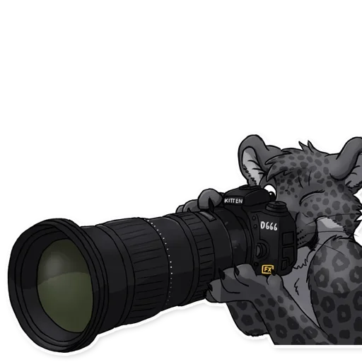 📸 Стикер «Panther» для Telegram