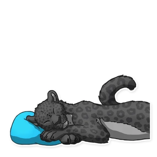 😴 Стикер «Panther» для Telegram