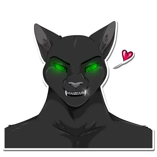😍 Стикер «Panther» для Telegram
