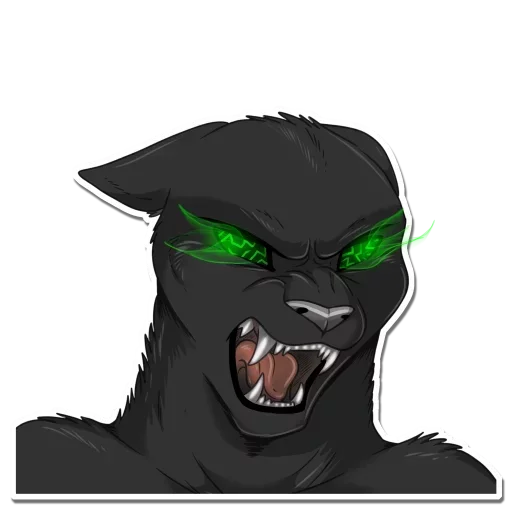 🤬 Стикер «Panther» для Telegram