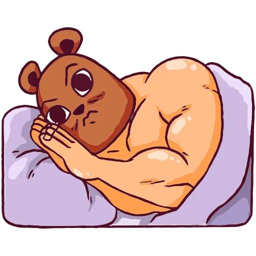 🫥 Эмодзи «Папа-медведь» для Telegram