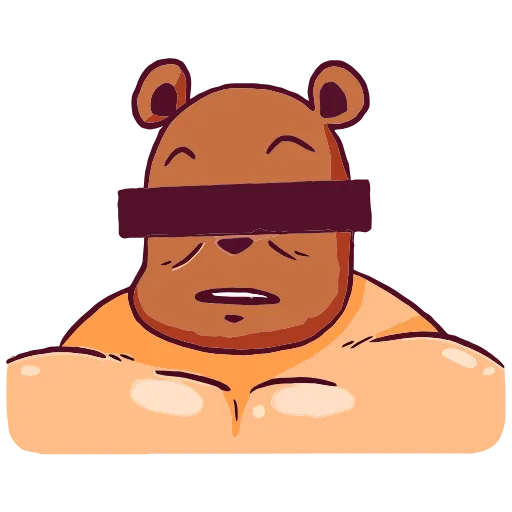 🫨 Эмодзи «Папа-медведь» для Telegram