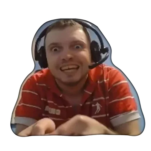 🤪 Стикер «Виталий Arthas Величайший» для Telegram