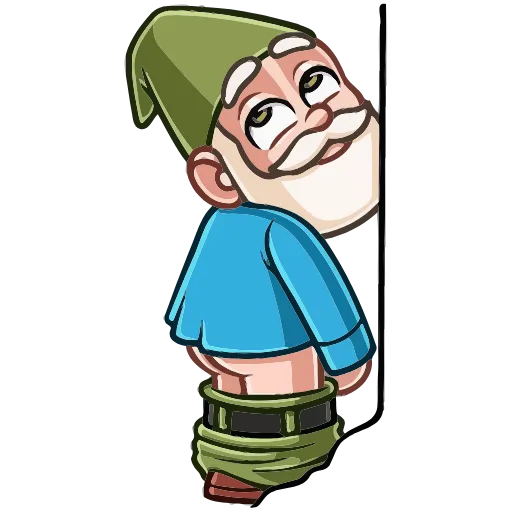 🤤 Эмодзи «Деда Гном» для Telegram