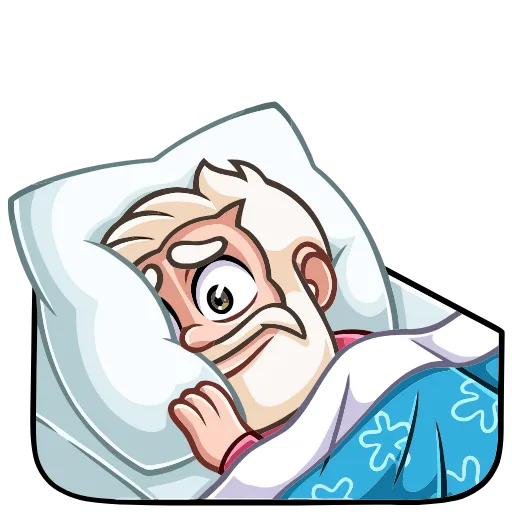 😦 Эмодзи «Деда Гном» для Telegram