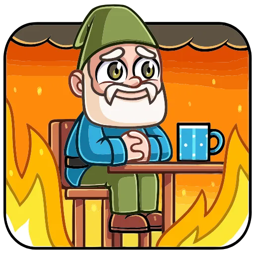 👍 Эмодзи «Деда Гном» для Telegram