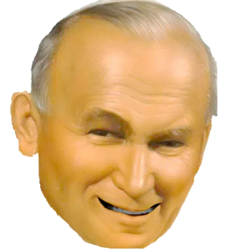 😂 Стикер «Papieże reakcyjne» для Telegram