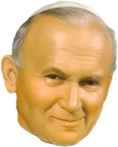 😉 Стикер «Papieże reakcyjne» для Telegram