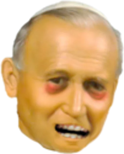 😵 Стикер «Papieże reakcyjne» для Telegram