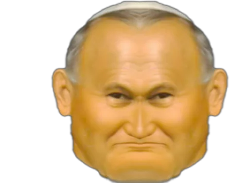 😫 Стикер «Papieże reakcyjne» для Telegram