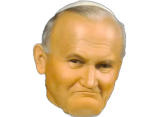 😇 Стикер «Papieże reakcyjne» для Telegram