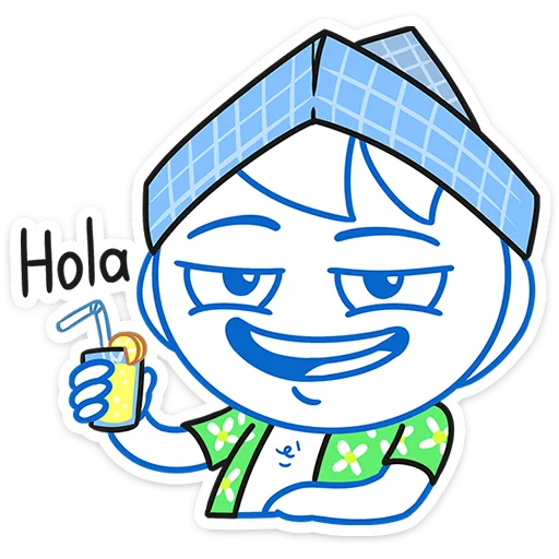 👋 Стикер «Бумажный Найс» для Telegram