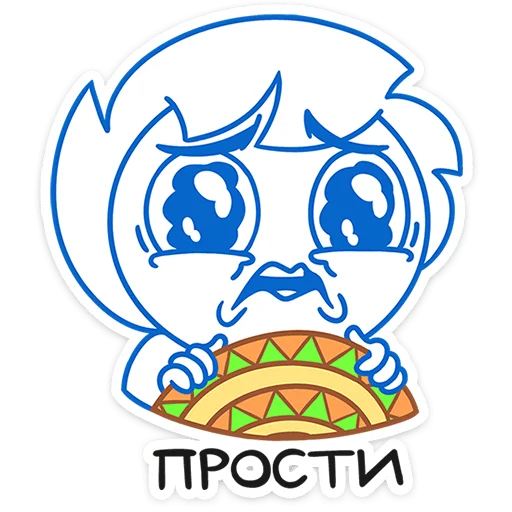 🥺 Стикер «Бумажный Найс» для Telegram