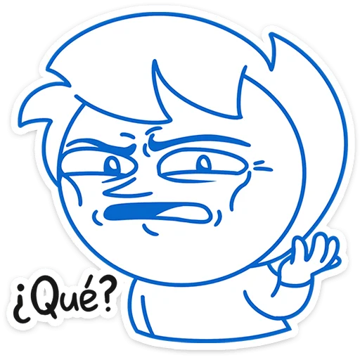 🤨 Стикер «Бумажный Найс» для Telegram