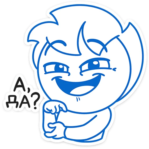 😏 Стикер «Бумажный Найс» для Telegram
