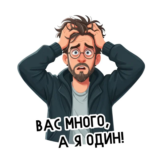 🙆‍♂️ Стикер «Папа» для Telegram