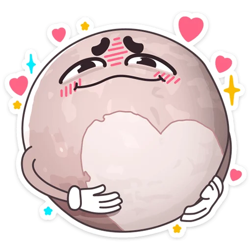🥰 Стикер «Парад планет» для Telegram