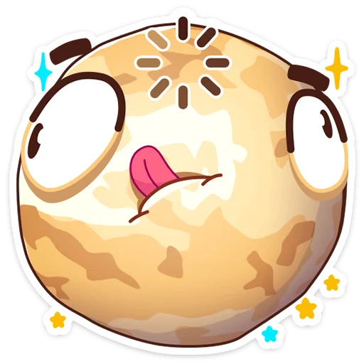 🤪 Стикер «Парад планет» для Telegram