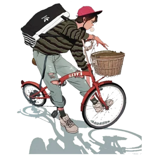🚲 Стикер «P a r a g u a s» для Telegram