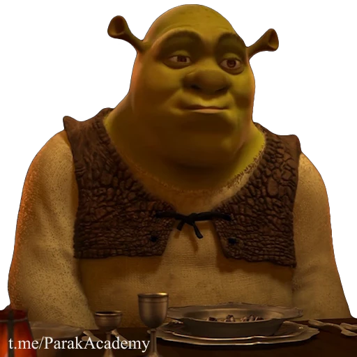 😬 Стикер «Parak Shrek» для Telegram