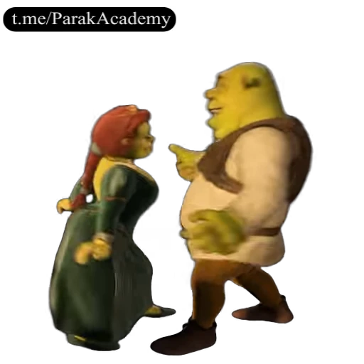 💃 Стикер «Parak Shrek» для Telegram