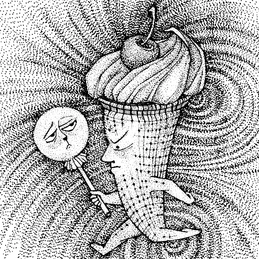 🍦 Стикер «Another Dimension» для Telegram