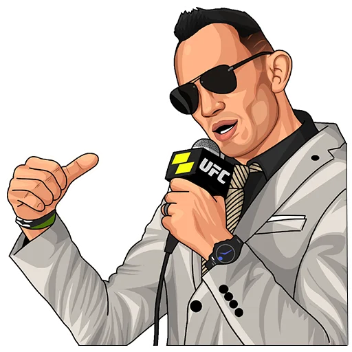 😎 Стикер «PARIMATCH + UFC» для Telegram
