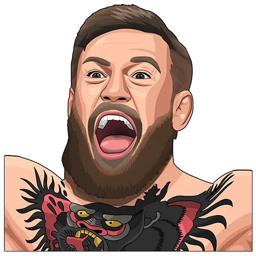 💪 Стикер «PARIMATCH + UFC» для Telegram