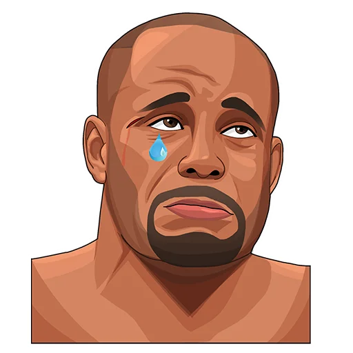 😭 Стикер «PARIMATCH + UFC» для Telegram