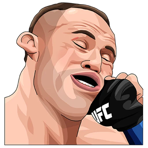 🥴 Стикер «PARIMATCH + UFC» для Telegram