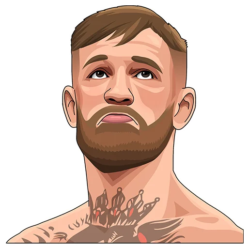 🤨 Стикер «PARIMATCH + UFC» для Telegram