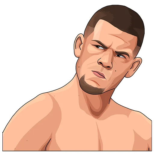 🤔 Стикер «PARIMATCH + UFC» для Telegram