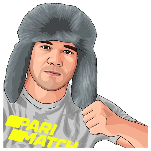 👌 Стикер «PARIMATCH + UFC» для Telegram