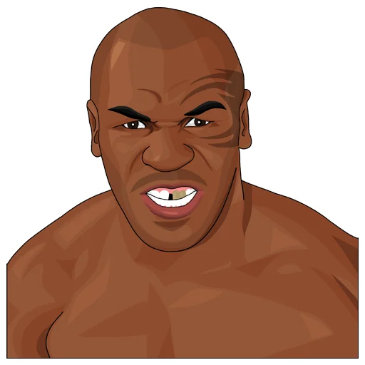 😬 Стикер «PARIMATCH + UFC» для Telegram