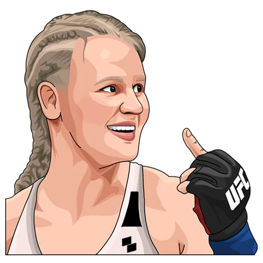 🖕 Стикер «PARIMATCH + UFC» для Telegram